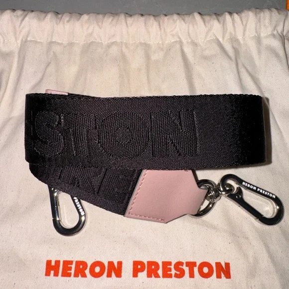 Heron Preston Blush Pink Crossbody Bag - Picture 2 of 7